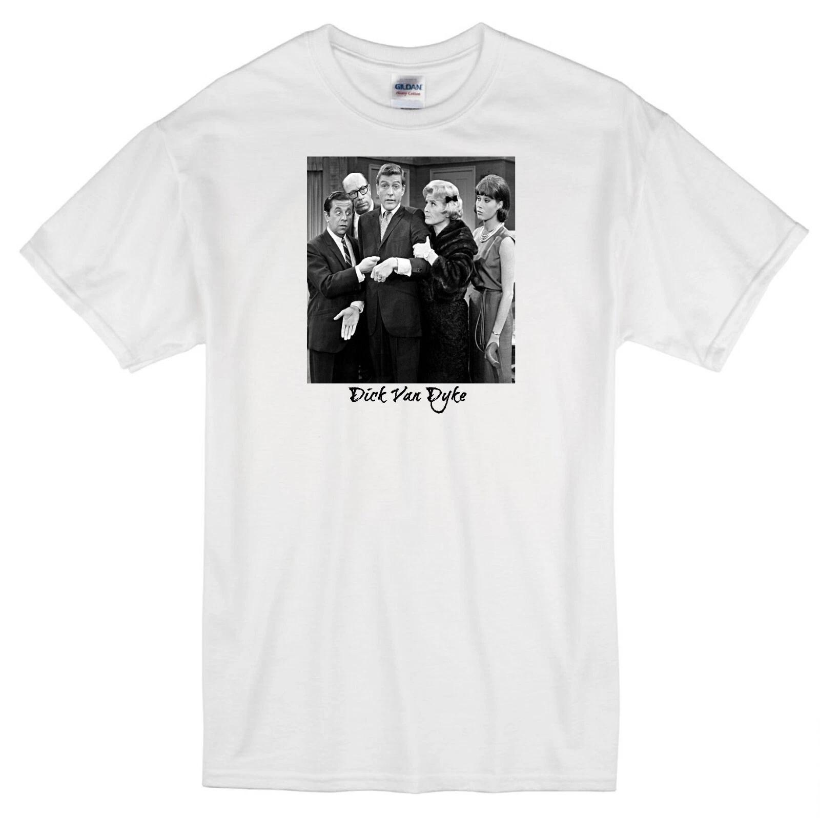 DICK VAN DYKE SHOW MARY TYLER MOORE MOREY ROB LAURA PETRIE TV WHITE T-shirt L