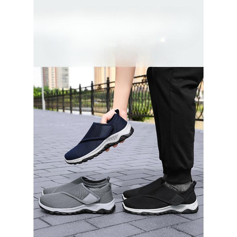 Women's Shoes Versatile Velcro Shoes for Middle-aged and Elderly Mothers, Thick-soled Sports Shoes