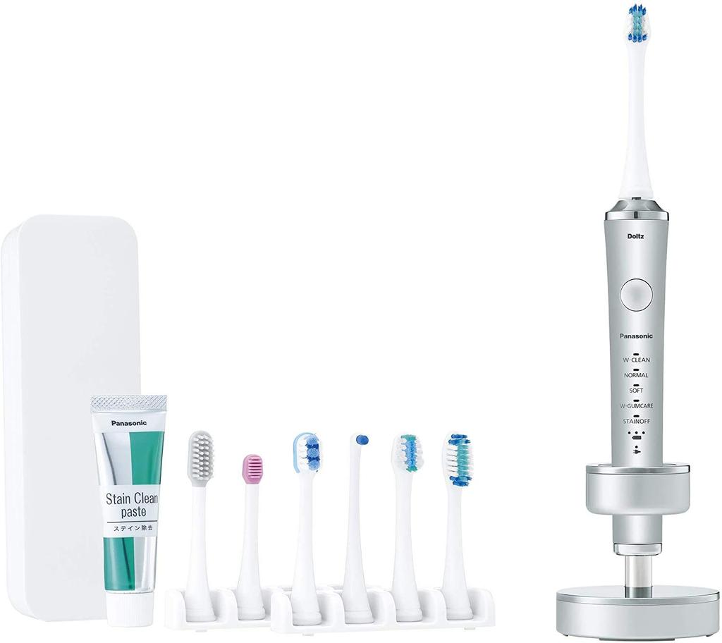 Panasonic Doltz Electric Toothbrush, Silver, EW-DP53-S