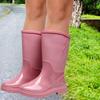 Rain Boots for Women Garden Shoes Waterproof Trendy Footwear Portable Anti Slip Rainboots