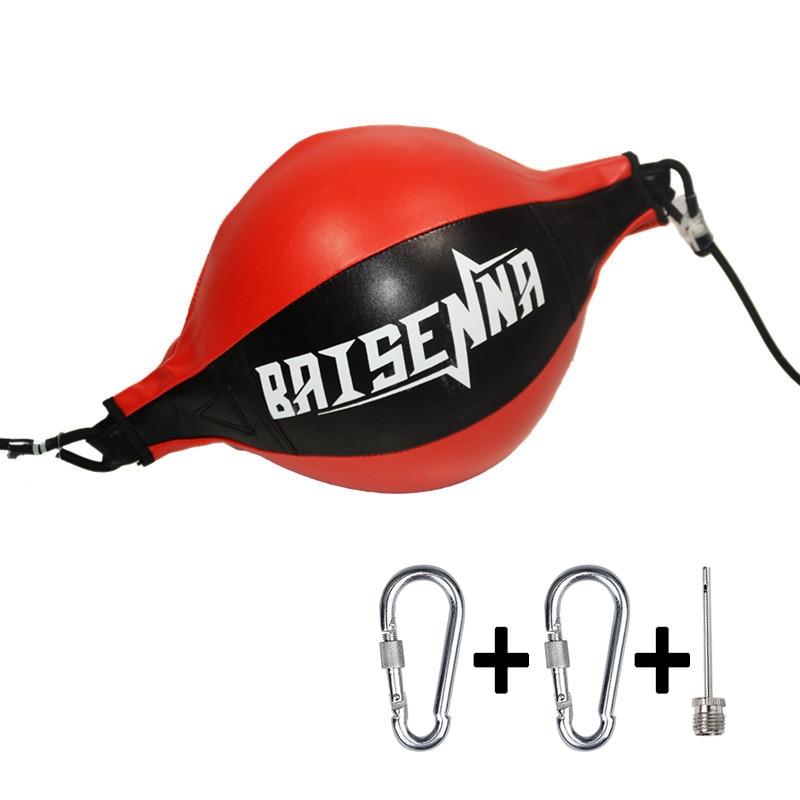 PU დარტყმის ბურთი მსხლის ბოქსის ტომარა ვარჯიში რეაქციის სიჩქარე სიჩქარე ბურთები მუაი ტაი დარტყმის ყუთი ფიტნესი სპორტული აღჭურვილობა ვარჯიში