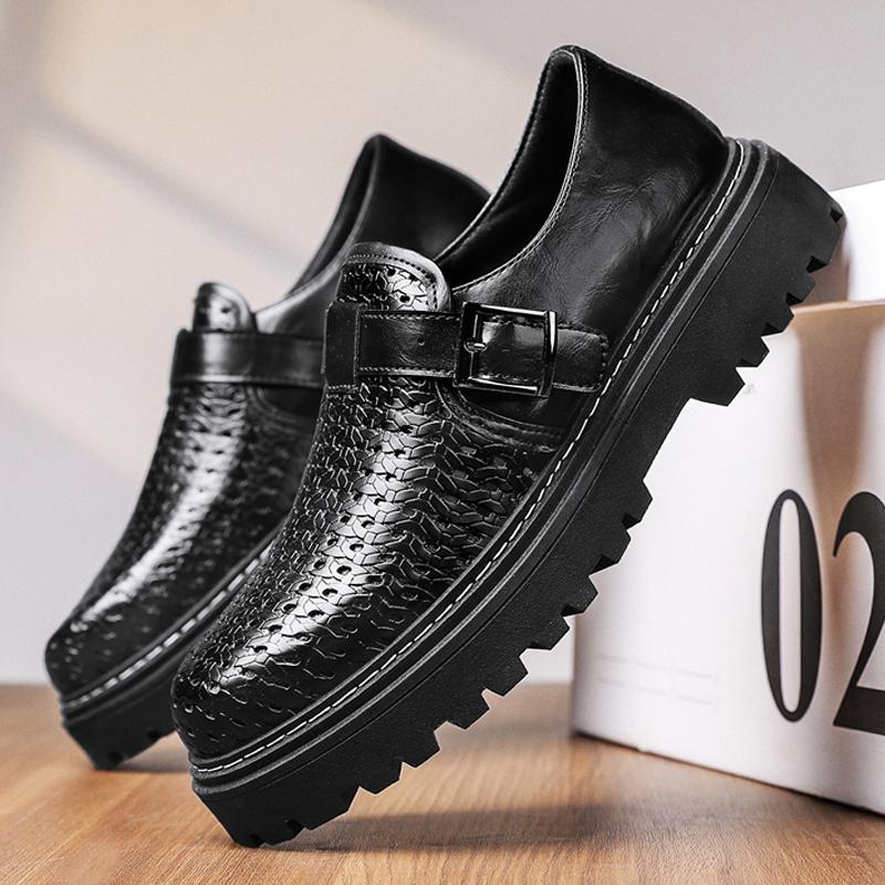 

Модная мужская обувь CYYTL, кожаная, рабочая, повседневная, офисная, бизнес-лоферы, кроссовки на платформе, для ходьбы на открытом воздухе, спорт, роскошный летний дизайнерский 44