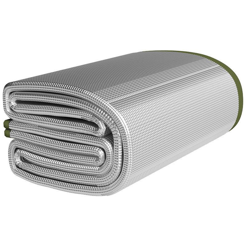Moisture-Proof Nap Pad for Construction Workers - Thick Aluminum Foil Ground Mat for Outdoor Use