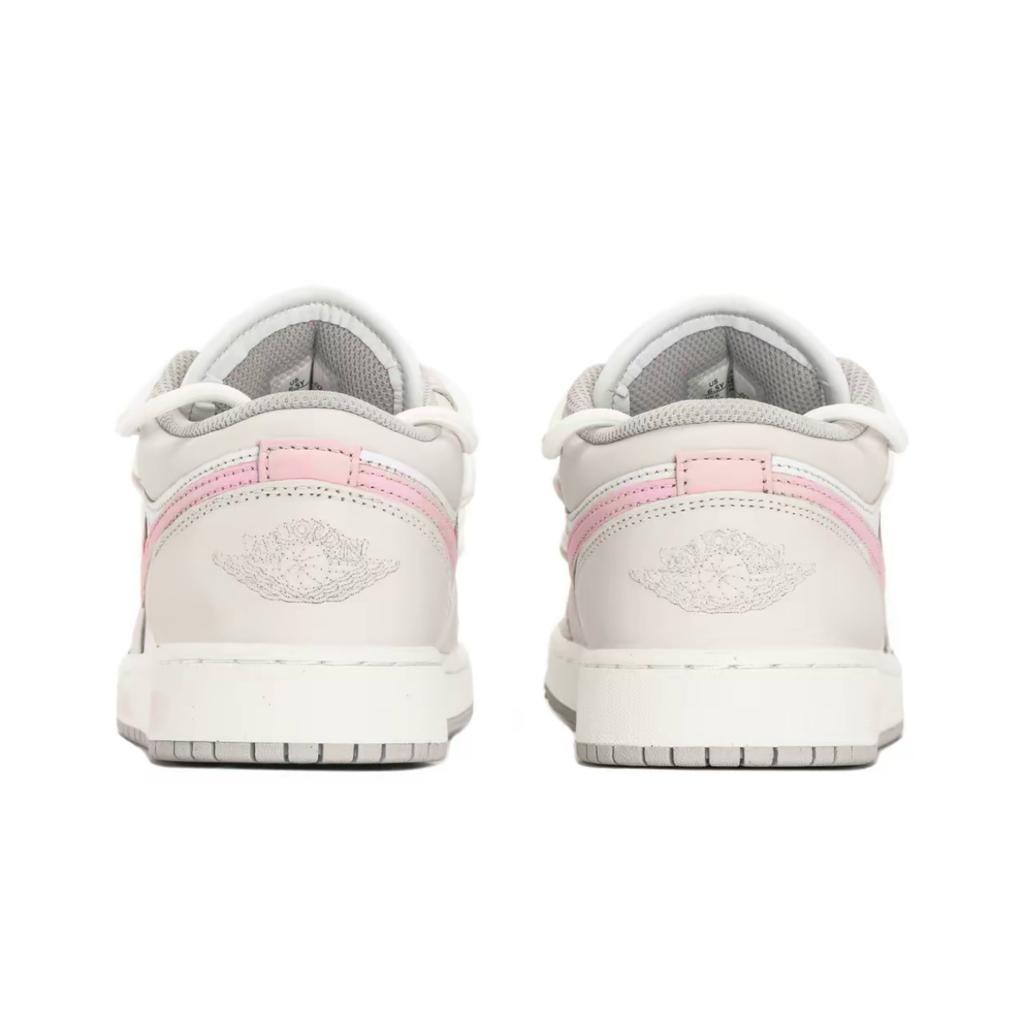 Jordan Air Jordan 1 Low SE Pelle Basse Scarpe da Basket Vintage Unisex Beige Rosa FQ8041-300(Team1716-)