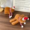 Capybara Cozy Christmas Plush Toy Wristband With Short Plush Design For Gifting