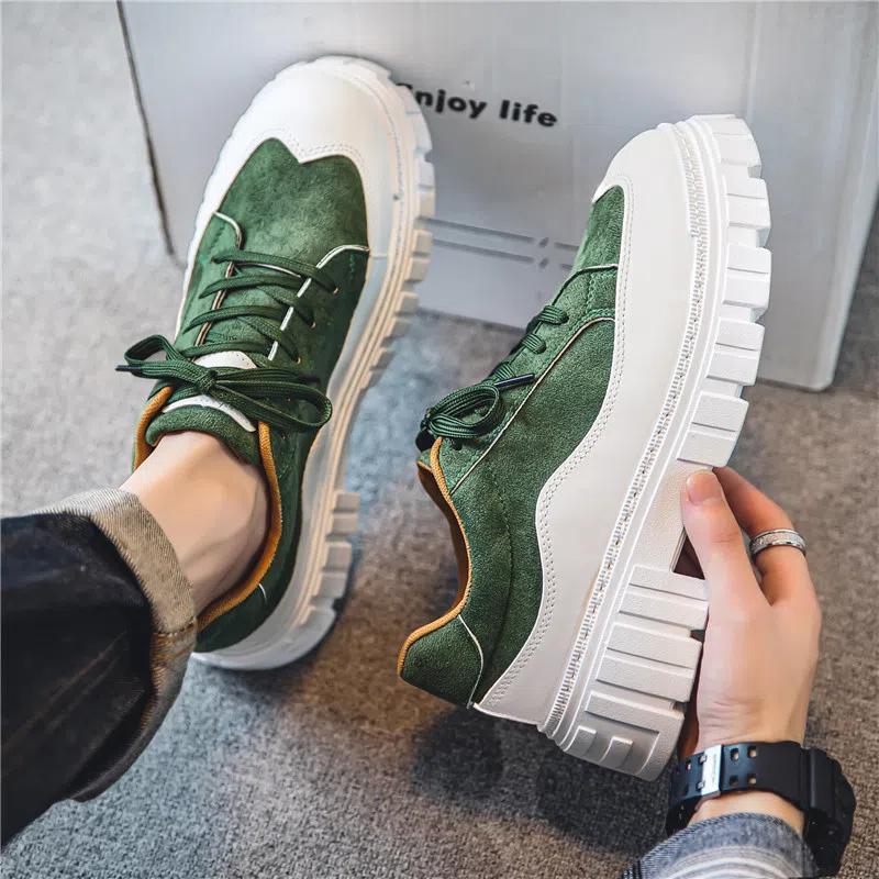 Fashion Casual Shoes Men Chunky Sneakers 2025 New Male Sneakers Black Autumn Shoes Platform Sneakers For Men Comfort Zapatillas Hombre