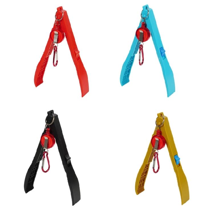 Plastic Fishing Pliers Grip Holder Fish Gripper Catcher Fish Control Clamps Fishing Accessories for Most Freshwater Fish
