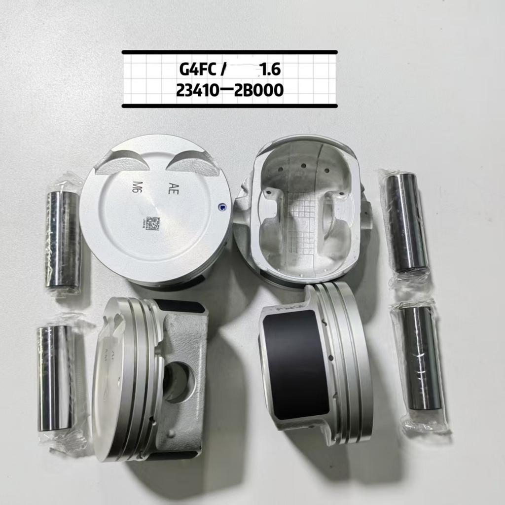 230412B001 G4FC Piston+230402B000 G4FA Piston Rings