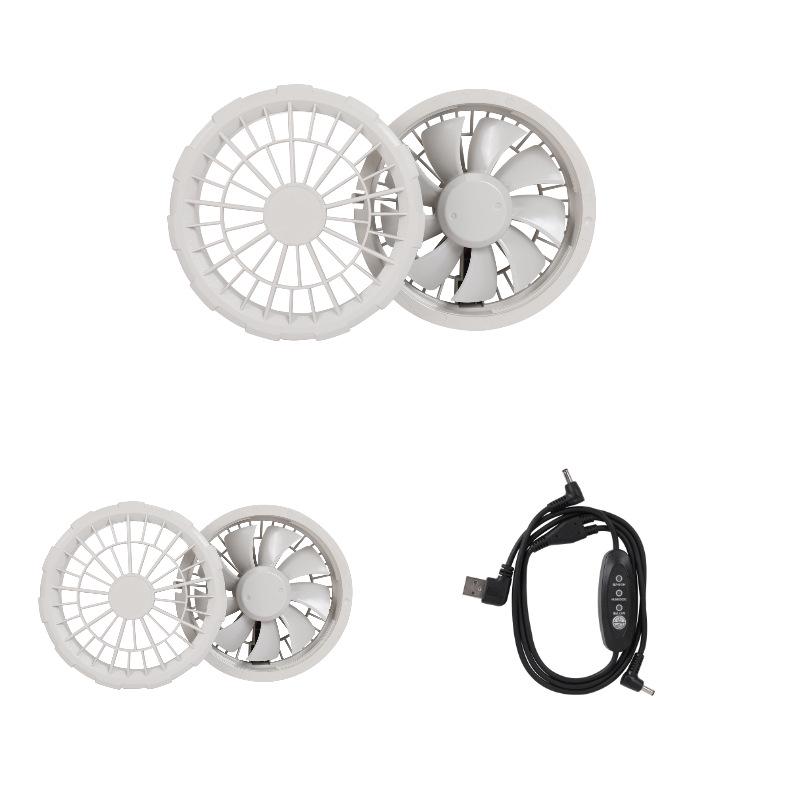 Camouflage Cooling Workwear with USB Fan for Summer L