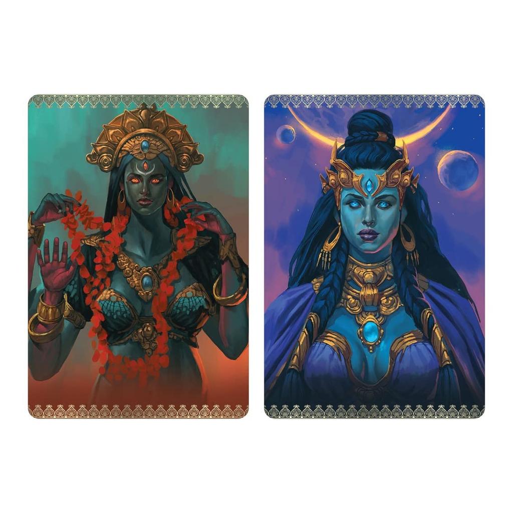 Kancharo 44-Card Oracle Card Set, Tarot Reading [Pocket Kali Oracle] Includes Japanese Oracle Card Basic Instructions & Pouch (Authentic)