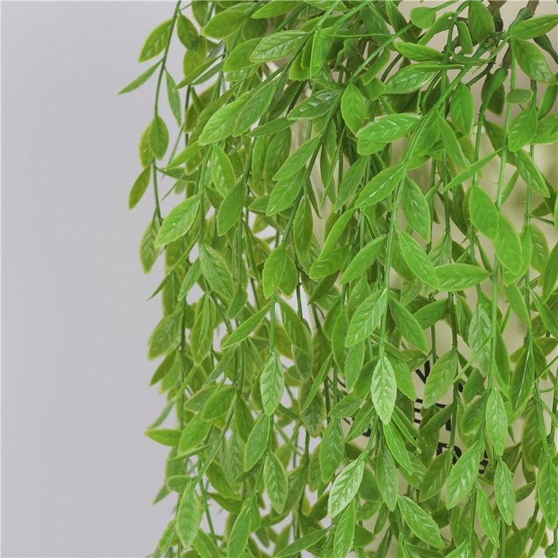 Simulation Green Leaf Diy Decoration Classic Rattan Home Willow Vine Plants