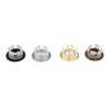 Durable Basin Faucet Round Sink Insert Chrome Ring Hole Cap Bathroom Overflow Cover