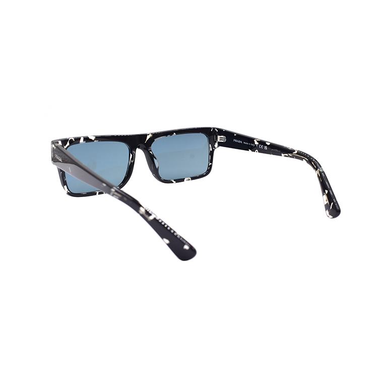 Prada Klassische quadratische Reise-Sonnenbrille für den Urlaub, rechteckig, Herren-Sonnenbrille SPRA10-F-15O-01A