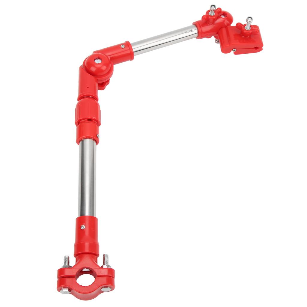 Stainless Steel Bike Umbrella Stands 360 Degrees  Adjustable Telescopic Outdoor Wheelchair Umbrella