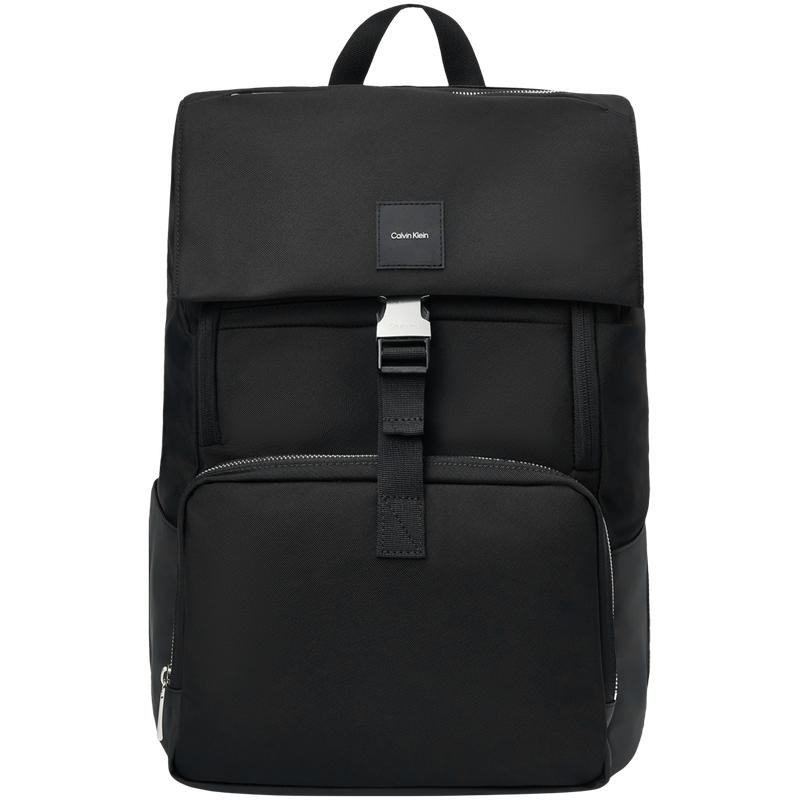 

Calvin Klein Casual Commuter Everyday Versatile Fabric Backpack Men Backpacks Space-Black 4D3007G-UB1 Basic Set (Bag)