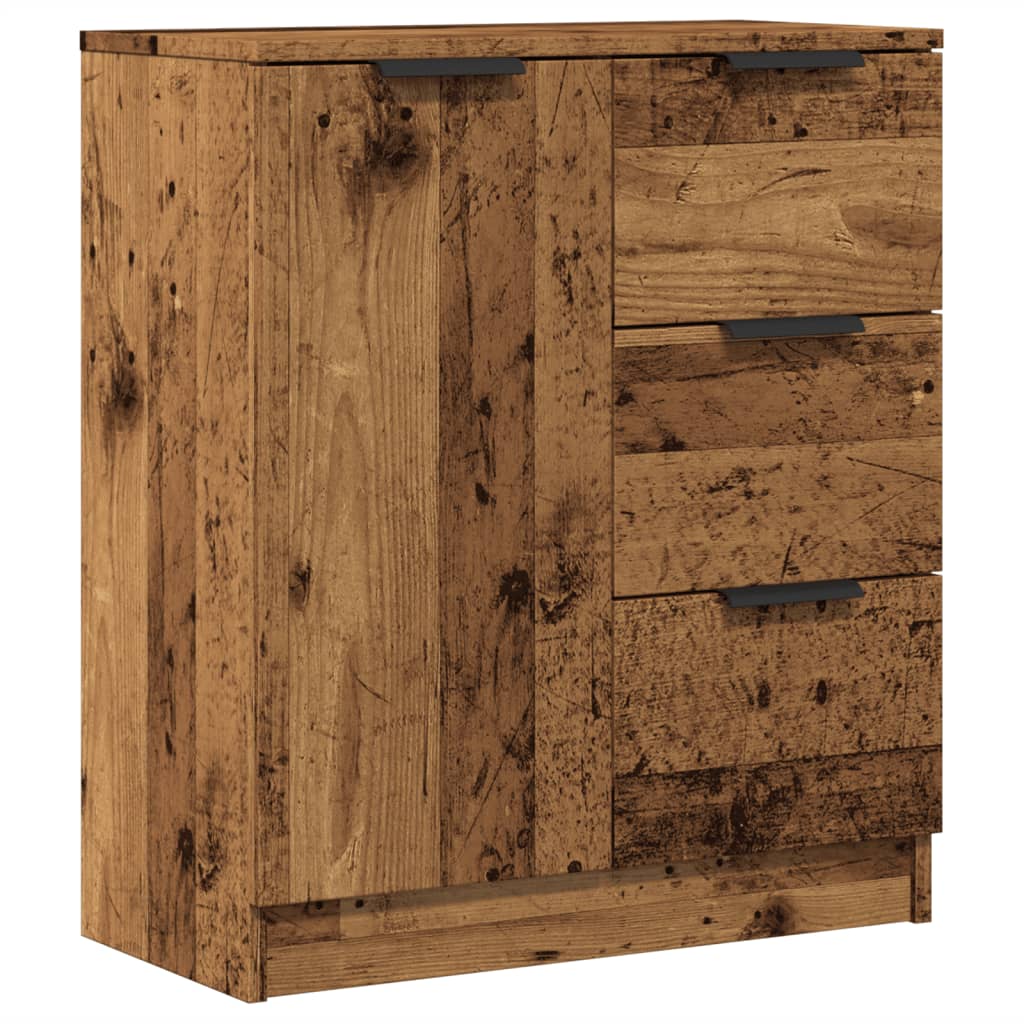 Vidaxl Cabinet, Old Wood, 60X30X70 Cm, Wood-Based Material