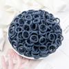 200PCS/Set Elastic Kids Basic Hair Bands Tie 3cm Dark Colors Headwear Don't Hurt Hair Headband Hair Accessories Holder