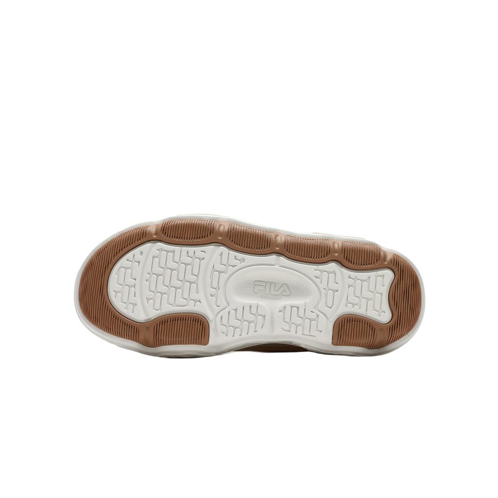 Fila Rock Thick Sole Versatile Durable Low Top Canvas Shoes Women sneaker Golden-Apricot-Yellow F12W421301FGJ