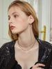 Of-Lavishe 925 Silver Color Coated Chain Necklace