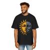 SUN Amp; MOON  Negrete  Heavy Oversized Tee Unisex T-Shirt