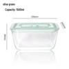 Contenitore Grande in Vetro per Conservazione di Frutta, Kimchi e Altro - Lusso Leggero, per Alimenti, Ermetico e Ideale per la Refrigerazione.