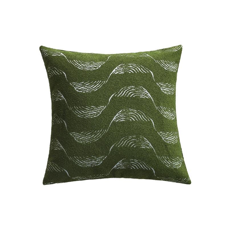 Modern Minimalist Living Room Sofa Pillow Case Bedside Backrest Cushion Cushion Bay Window Decorative Lumbar Pillow Lumbar Support with Core