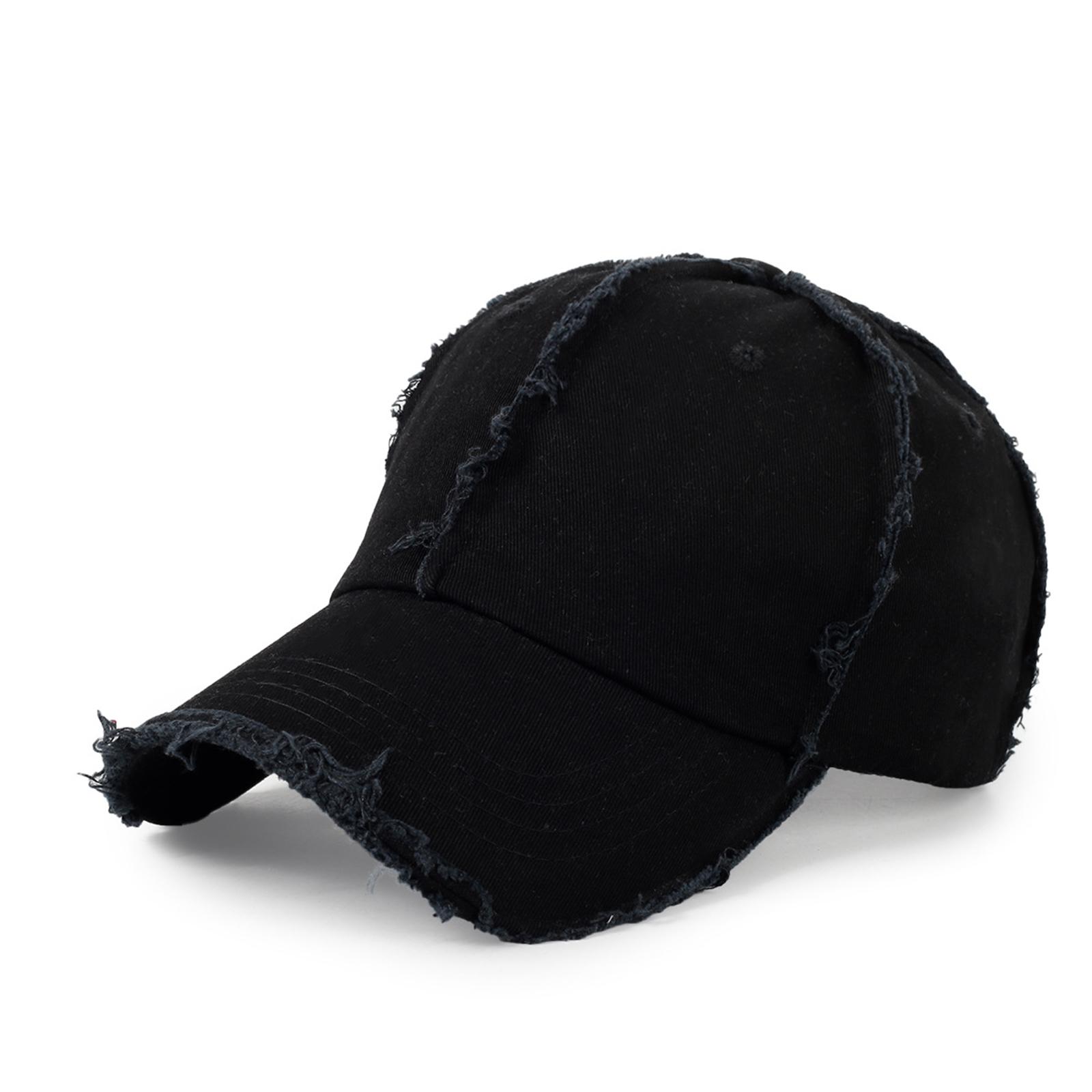 Унисекс Повседневная Спортивная Пробитая Бейсболка Повседневная Универсальная Кепка One Size
