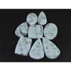 378Cts. Natural Howlite Mix Shape Cabachon Loose Gemstone 08 Pcs Lot C-2548