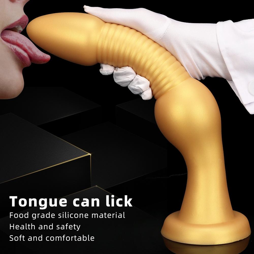 Gold Huge Anal Plug Big Butt Plug MoDi Dildo Sex Toys For Women Men Masturbators Anal Toys Vaginal Anus Dilator