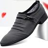 Suede Casual Shoes Business Shoes Monk Strap Walking Shoes Insole Secret Mesh Thin Breathable Lightweight Insole Wide Fit High Instep Long Nose Wide