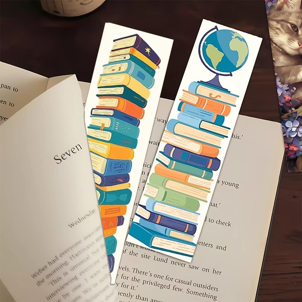 32 Stück, Lesezeichen im kleinen und klaren Stil, perfekt für Lehrer, Leser und Buchliebhaber, ein perfektes Geburtstagsgeschenk