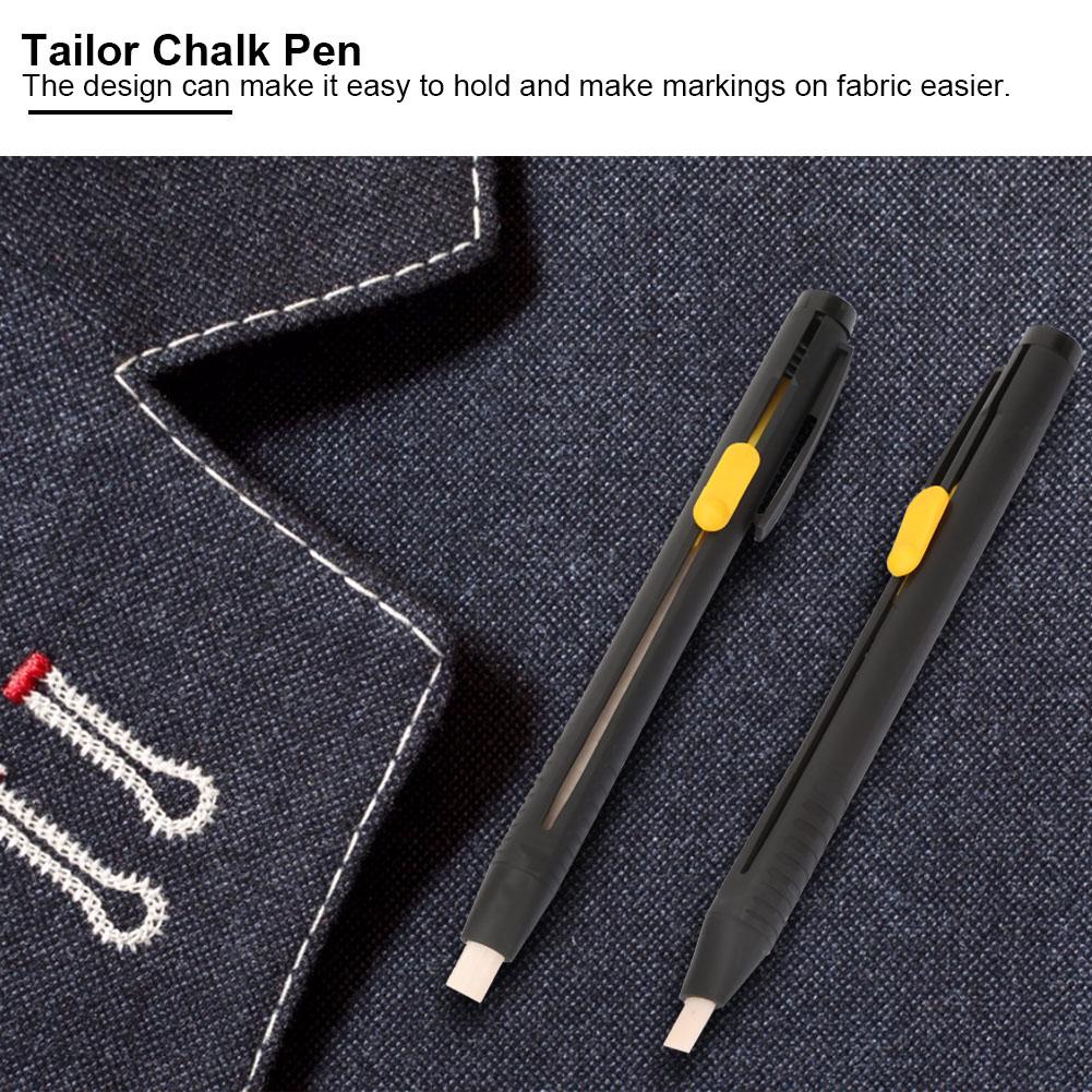 Tailor Chalk Pen Marking Cloth Fabric Pencil Marker Dressmaker Sewing Craft Tool