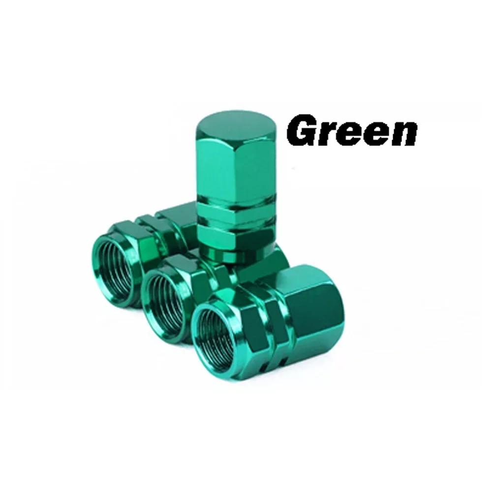 New Style Car Wheel Tire Valve Caps Tyre Rim Stem Covers With Rubber Seal Airdust Waterproof For Auto Motorcycles Trucks Bikes