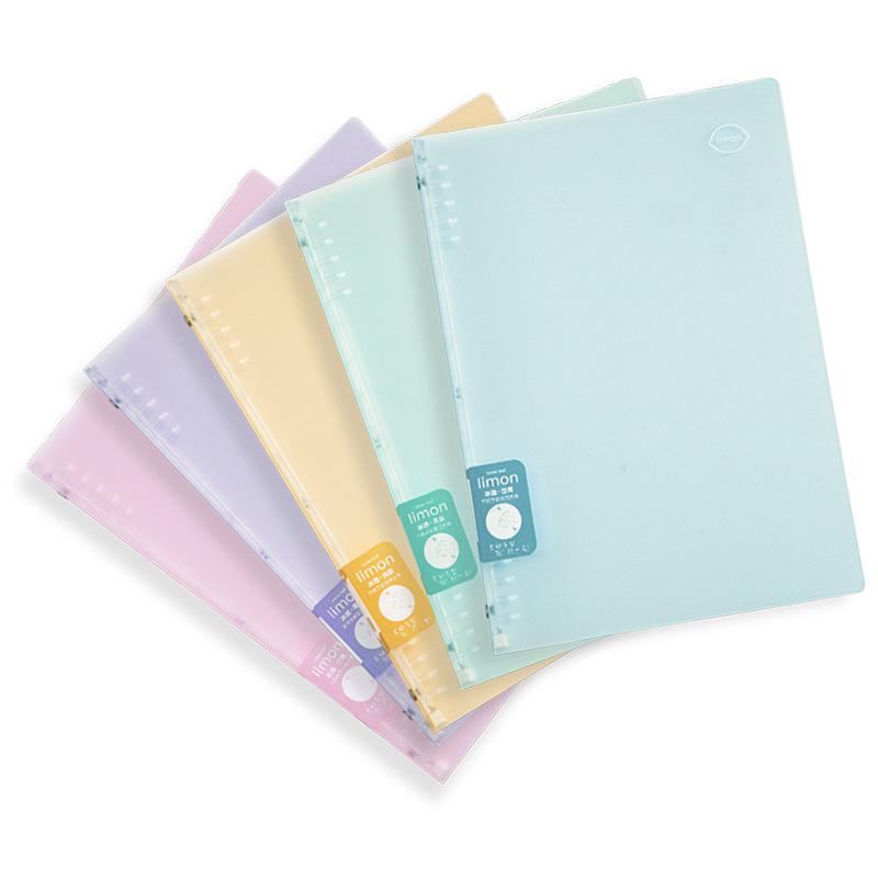 B5 Removable Binder Shell Loose-Leaf Notebook - Lightweight Soft Cover for College Students