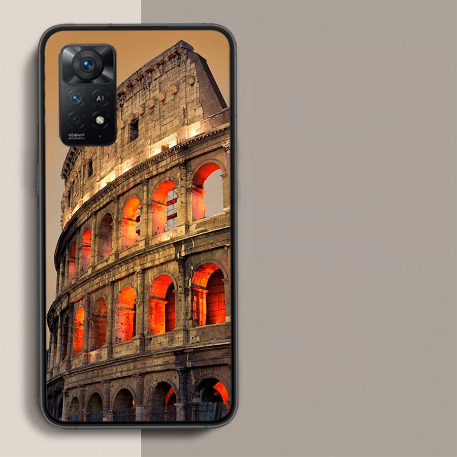 Colosseum Rome Italy Phone Case For Redmi Note 14+ 13 Pro Plus 14C 13C 12C 12 10A 10C 10 9 8 9A 9C 9T 8A 7 Pro Xiaomi Capa Cover
