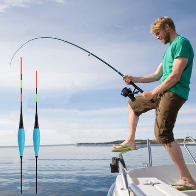 Luminous Fishing Float Bite Sensing Χρώμα που αλλάζει Υψηλή ορατότητα Αδιάβροχο Long Casting Electric Bobber Float Ψάρεμα αλμυρού νερού