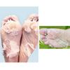 Masque exfoliant lisse pour les pieds, 2 pièces, lait, vinaigre de bambou, peau morte, élimine la peau des pieds