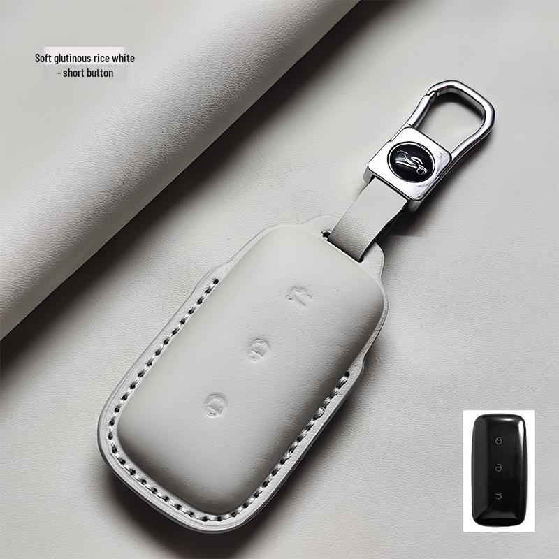 Geely Galaxy E5 Key Case: Genuine Leather for Starship 7emi/L6 Dragon Soaring/L7/e8.