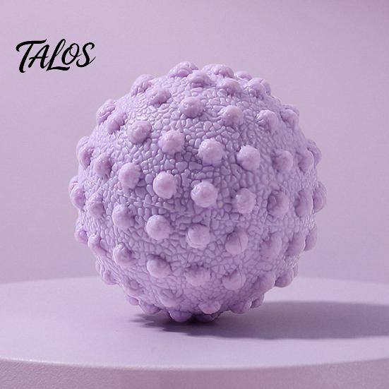 Portable Massage Ball Hard with Nubs Spiked Hedgehog Foot Hand Back Pain And Inflammation Reducer Muscle Plantar Fasciitis Myofascial Relaxation