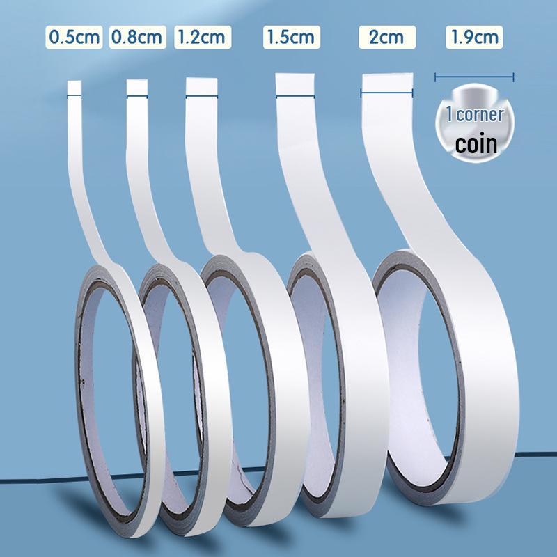High-Viscosity Hand-Tearable Double-Sided Tape for Crafts and Office - Strong Hot-Melt Adhesive
