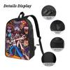 Friday Night Funkin Kinderrucksack Brotdose Federmäppchen für Jungen Mädchen Rucksäcke Kawaii Schultasche Schulranzen Set