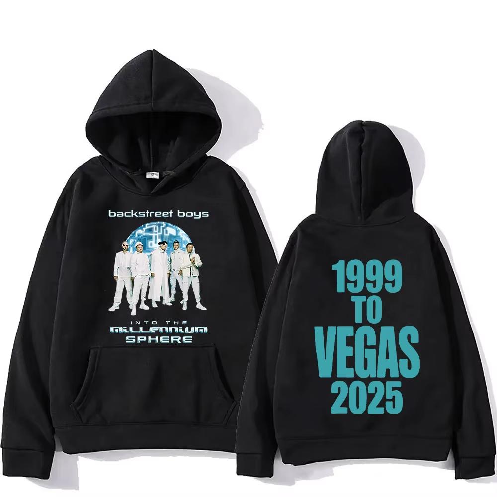 2026 Vintage Concert Style Oversized Hoodie Abstract Stage Figure & Retro Numeral Graphic Print Pullover Sweatshirt Loose Hoodie
