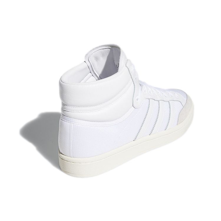 Adidas Originals Americana Hi Comfortable Non-Slip Durable High-Top Skate Shoes Unisex Skate Shoes White EF2706