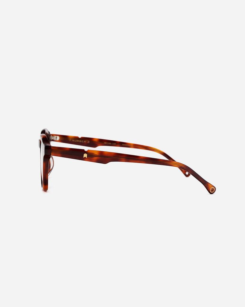 Seupeulingseuteulingseu Classic Horn-Rimmed Glasses Eye Number 3 [Leopard]
