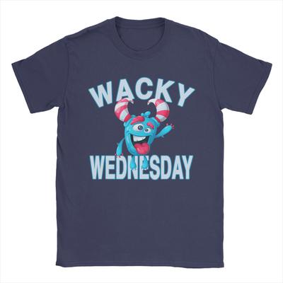 Wacky Wednesday Spirit Week Party Day TShirt Unisex  Leisure Pure Cotton Tee Shirt Crew Neck Short Sleeve T Shirt Unique Clothes