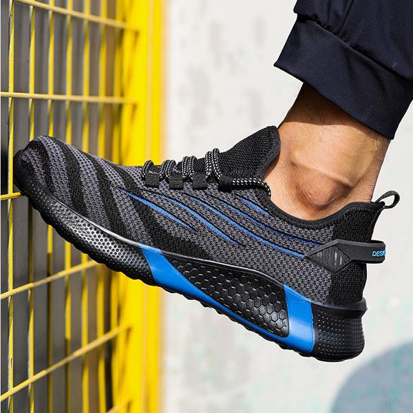 Zapatillas de seguridad transpirables para hombre, zapatos de trabajo  antideslizantes con punta de acero, indestructibles, a prueba de  perforaciones, novedad de 2021|Calzado de seguridad| - AliExpress