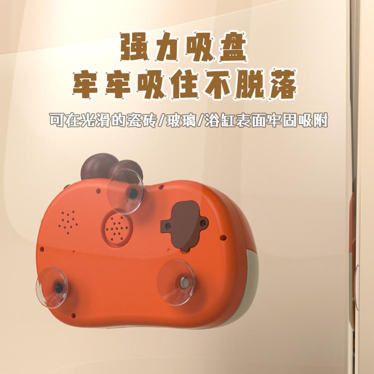 New Dinosaur Bubble Spitting Machine Infant Children Bathing Water Play Toy