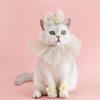 Haustier Katze Geburtstagsparty Hut Set Hundehut Schleife Spitze Katzen Lätzchen Niedliche Kleine Mittlere Hunde Kostüm Mütze Haustierbedarf Welpen Zubehör