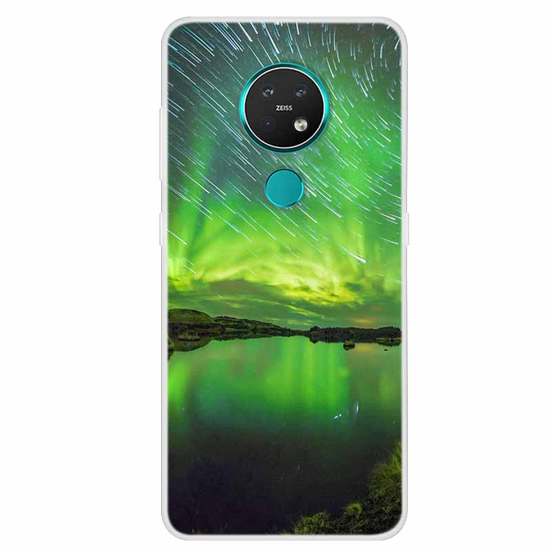 Per Custodia Nokia 7.2 Nokia 6.2 Lusso Silicone TPU Morbida Cover Posteriore Custodia Telefono Per Nokia 7.2 Funda TA-1193 TA-1178 Cartone Animato Coque