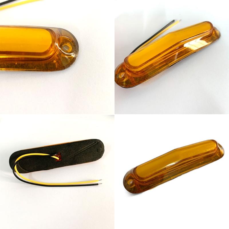 6LED Turn Signal Stop Brake Light For Car Trailer Truck Pickup Indicator Waterproof Taillamp Side Marker Lamp Tail Light